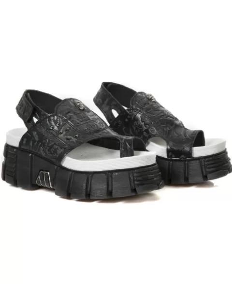 New Rock Sandals | Sandals^Black Tower Bio M-Bios102-C1