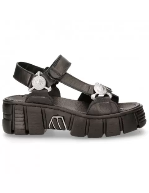New Rock Sandals | Sandals^Black Tower  M-Bios130-C1