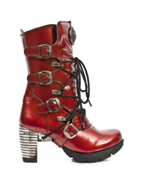 New Rock Biker^Boot Black M-Tr003-C10