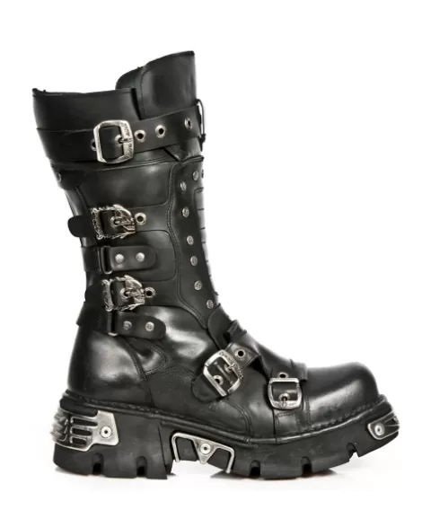New Rock Boots | Boots^Boot Black Reactor M-1020-S2
