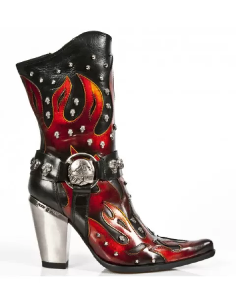 New Rock Western^BOOT BULL M-7986-C10