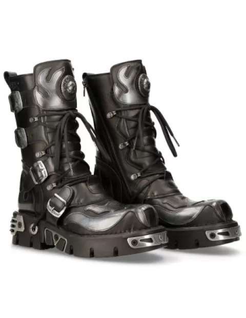 New Rock Boots | Boots^Boot Metallic M-107-S2