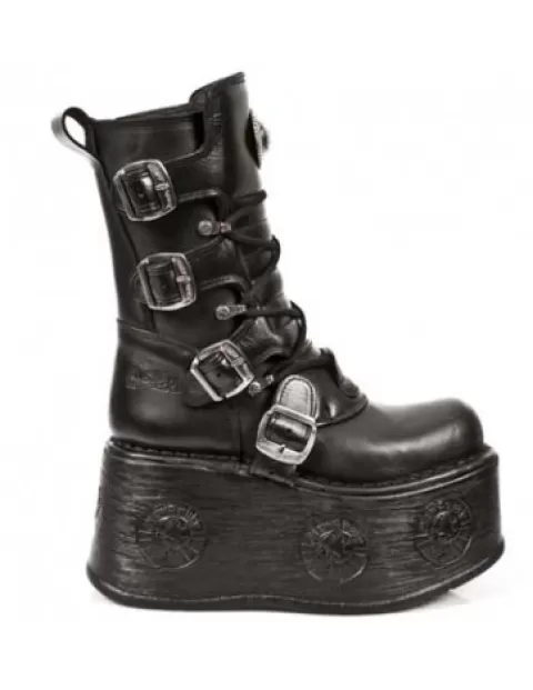 New Rock Rock | Rock^Boot Metallic M-1473-S3