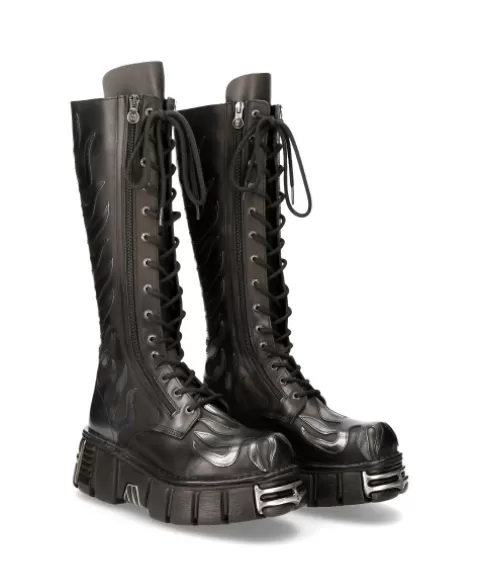 New Rock Boots | Boots^Boot Metallic M-350-C1