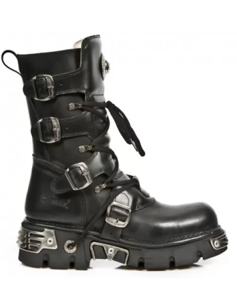 New Rock Rock | Rock^Boot Metallic M-373B-C1