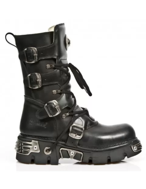 New Rock Rock | Rock^Boot Metallic M-373B-C1