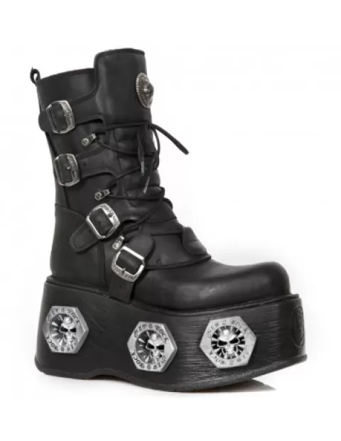 New Rock High heels | Rock^Boot Metallic M-373-C84