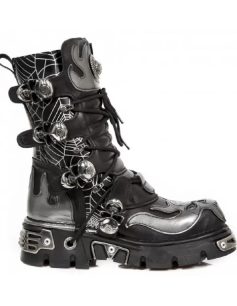 New Rock Gothic | Gothic^Boot Metallic M-373-Cz73