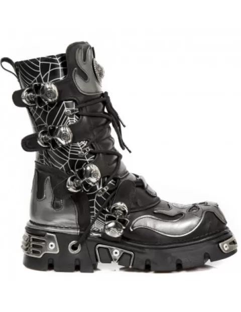 New Rock Gothic | Gothic^Boot Metallic M-373-Cz73