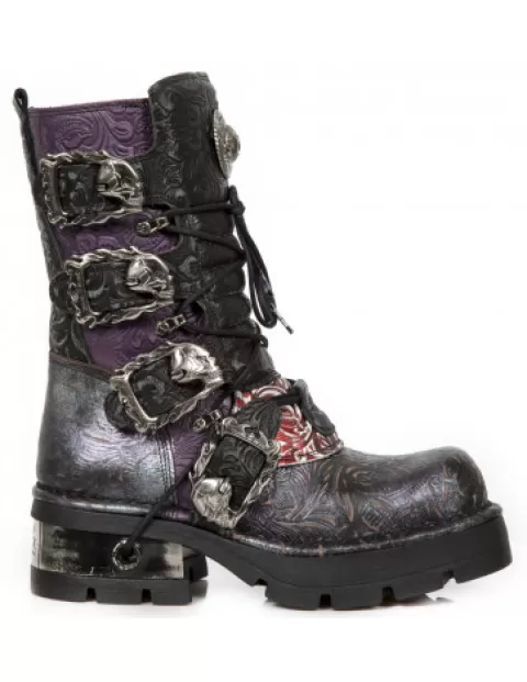 New Rock Rock | Rock^Boot Metallic M-373-Cz79