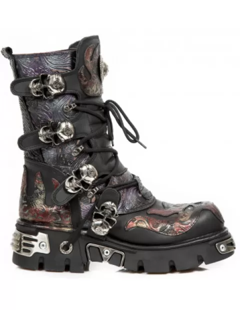 New Rock Rock | Rock^Boot Metallic M-373-Cz83