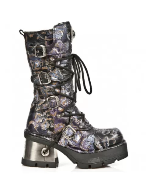 New Rock Rock | Rock^Boot Metallic M-373-Q2