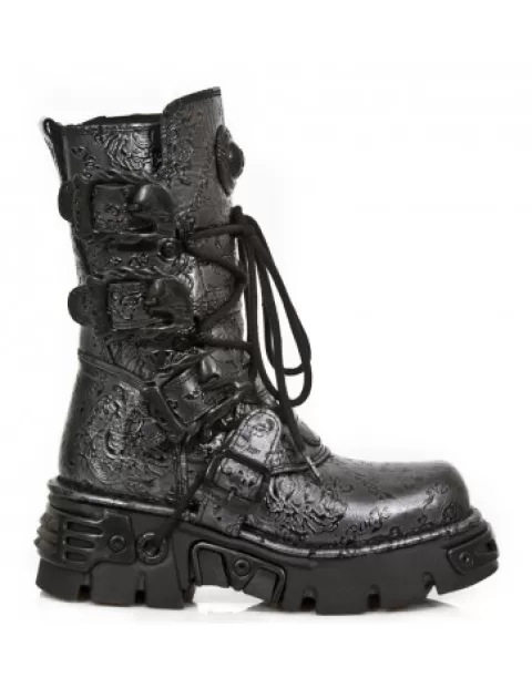 New Rock Rock | Rock^Boot Metallic M-391-C19