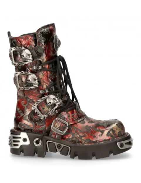 New Rock Boots | Boots^Boot Metallic M-391-S26