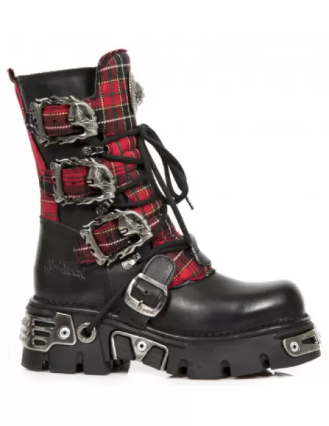 New Rock Boots | Boots^Boot Metallic M-391T-S1