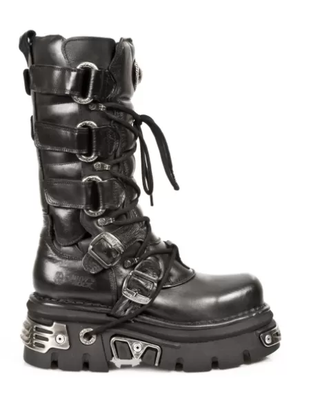 New Rock High boots | High Boots^Boot Metallic M-474-S1