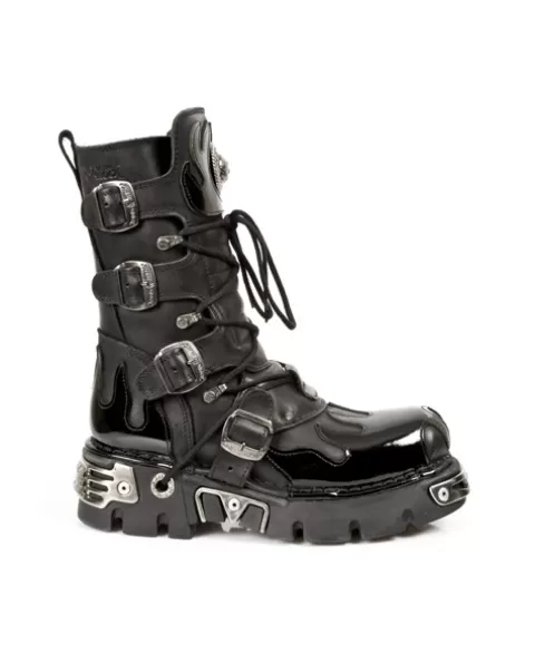 New Rock 373 | Rock^Boot Metallic M-591-C40