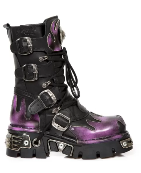 New Rock 373 | Rock^Boot Metallic M-591-C41