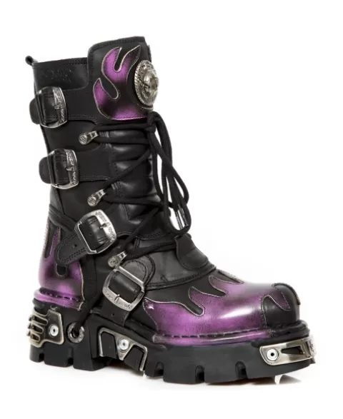 New Rock 373 | Rock^Boot Metallic M-591-C41