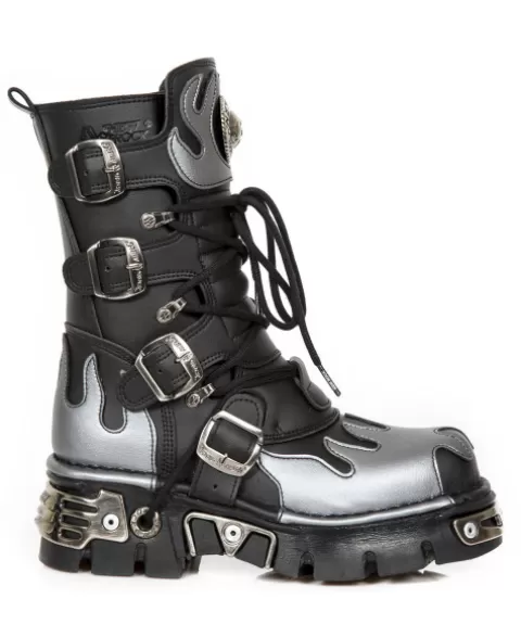 New Rock 373 | Rock^Boot Metallic M-591-C42