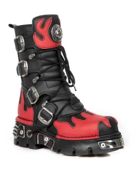 New Rock 373 | Rock^Boot Metallic M-591-C43