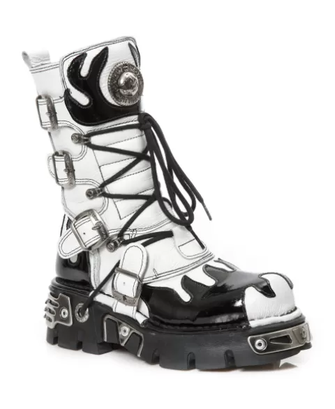 New Rock 373 | Rock^Boot Metallic M-591-C7