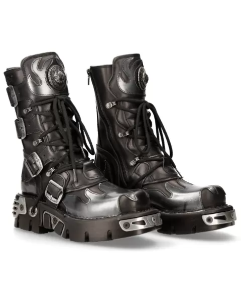 New Rock 373 | Boots^Boot Metallic M-591-S2