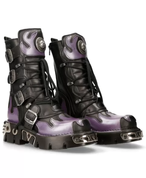 New Rock 373 | Rock^Boot Metallic M-591-S5