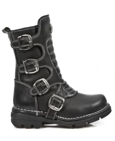 New Rock Rock | Rock^Boot Metallic M-Kid373-S1