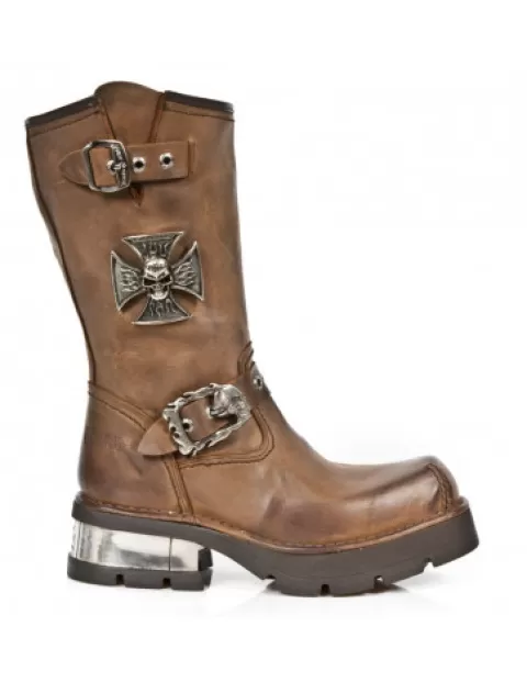 New Rock Shoes^Boot Neobiker M-1601-C4