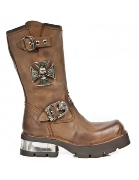 New Rock Shoes^Boot Neobiker M-1601-C4