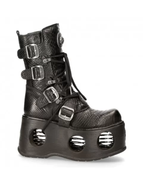 New Rock High heels | Military^Boot Neptuno M-373-C414