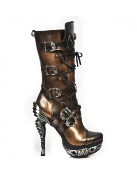 New Rock High heels | Steam punk^Boot Punk M-Mag006-C4