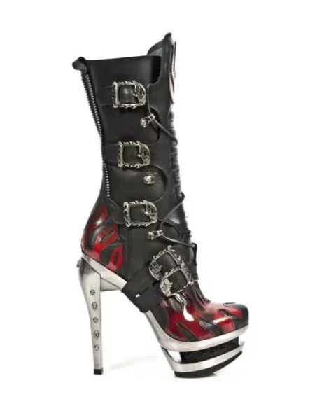 New Rock High heels^Boot Punk M-Rock222-C2