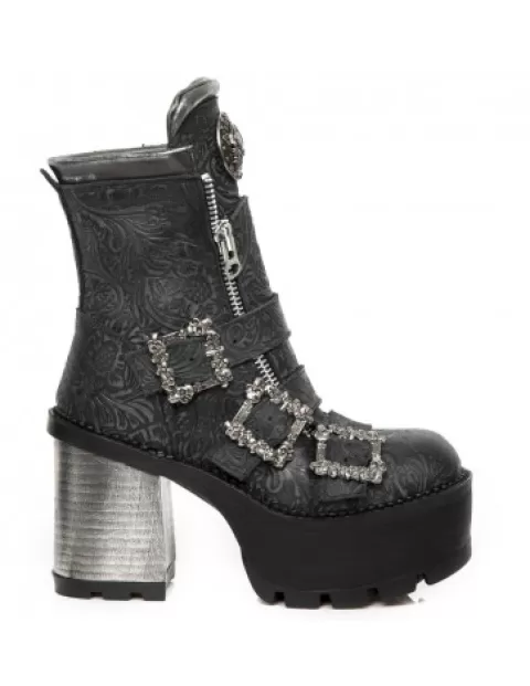 New Rock High heels^Boot Trail M-Seve23-C5