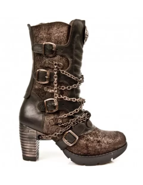 New Rock Steam punk | Biker^Boot Trail M-Tr008-C1