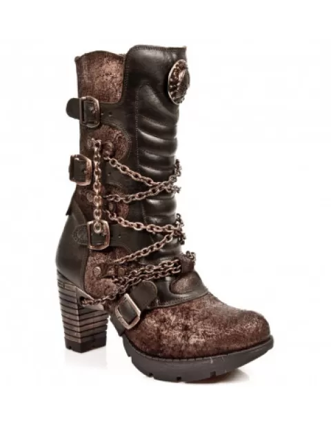 New Rock Steam punk | Biker^Boot Trail M-Tr008-C1