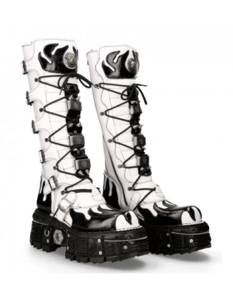 New Rock 373 | Rock^High Boot  Imperfect  M-161-C9