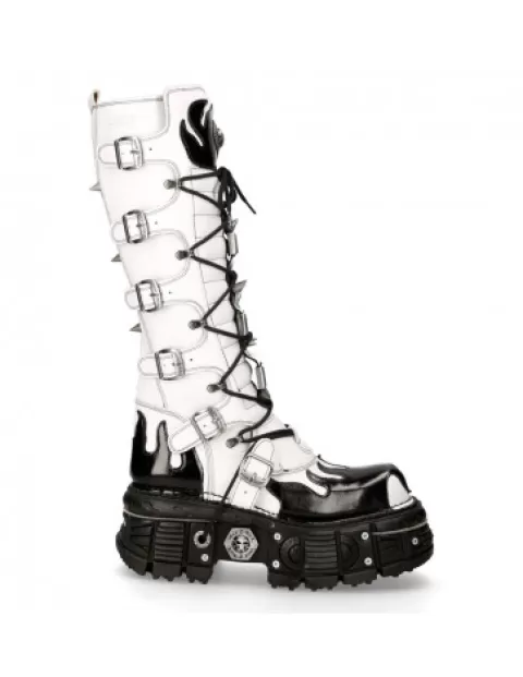New Rock 373 | Rock^High Boot  Imperfect  M-161-C9