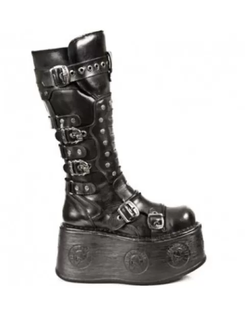New Rock High heels^High Boot Metallic M-1018-C2