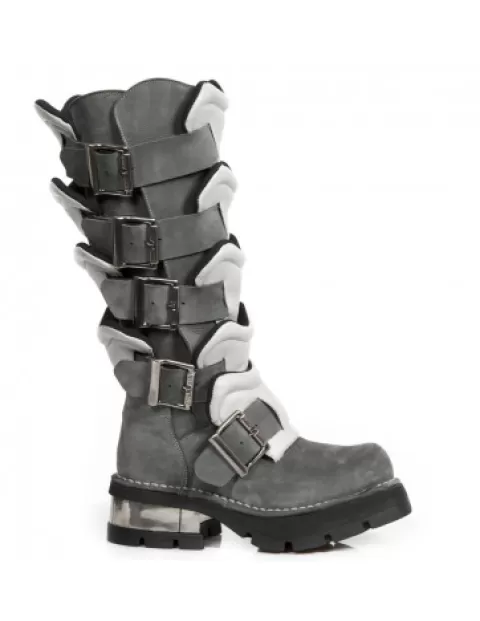 New Rock High boots | High Boots^High Boot Metallic M-1513-C2