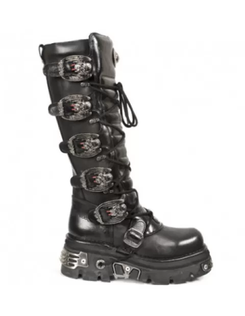 New Rock High boots | High Boots^High Boot Metallic M-202-C2