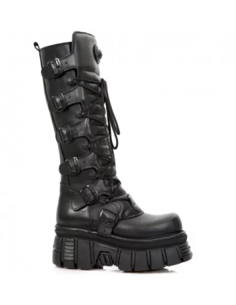 New Rock 373 | High boots^High Boot Metallic M-272-C27