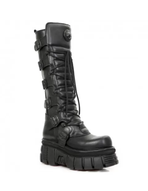 New Rock 373 | High boots^High Boot Metallic M-272-C27