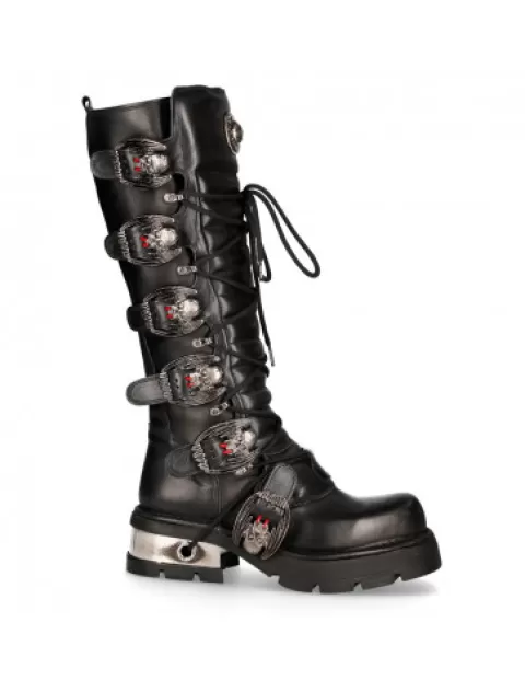 New Rock 373^High Boot Metallic M-272-C34