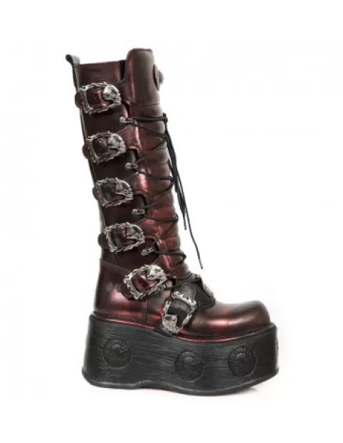 New Rock 373 | High boots^High Boot Metallic M-272-Cz03