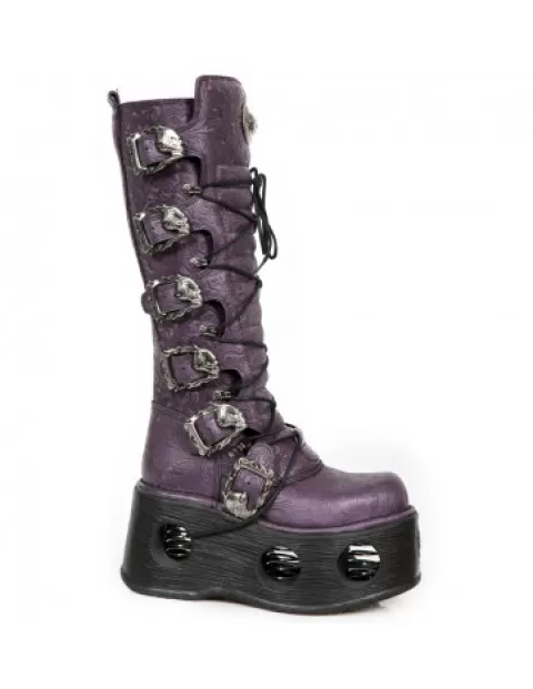 New Rock 373 | High boots^High Boot Metallic M-272-Cz17