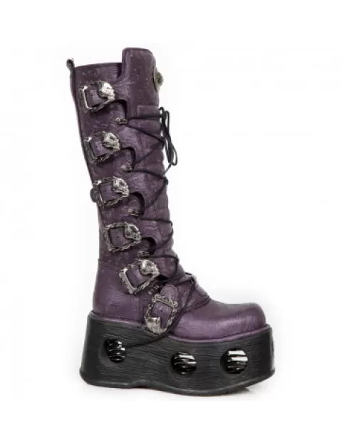 New Rock 373 | High boots^High Boot Metallic M-272-Cz17