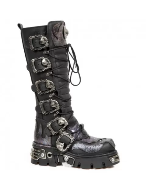 New Rock 373 | High boots^High Boot Metallic M-272-Cz18