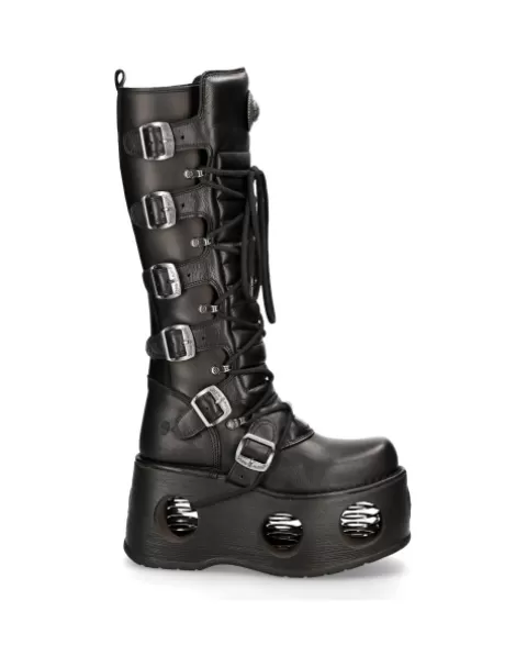 New Rock 373 | Platform^High Boot Metallic M-272-S2